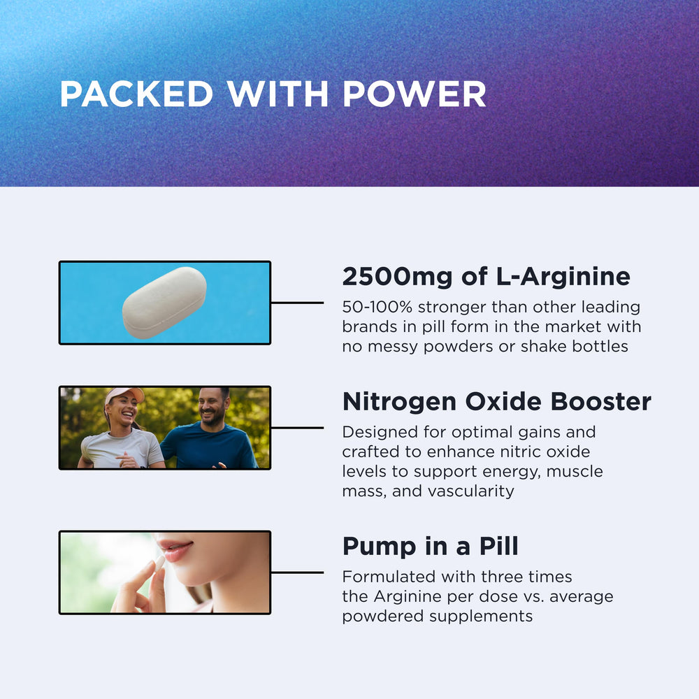 Serving size and dosage information on bottle