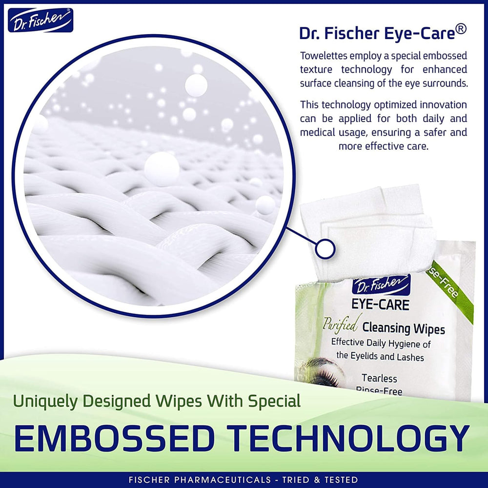 Box opened showing individual sterile wipes
