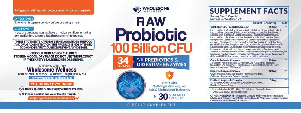 Dr Formulated probiotics for women and men