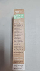 Tube of Dr. Ginger's toothpaste placed on a clean surface