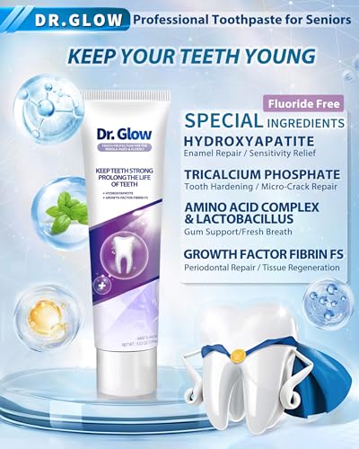 Fluoride-free toothpaste designed for periodontal health