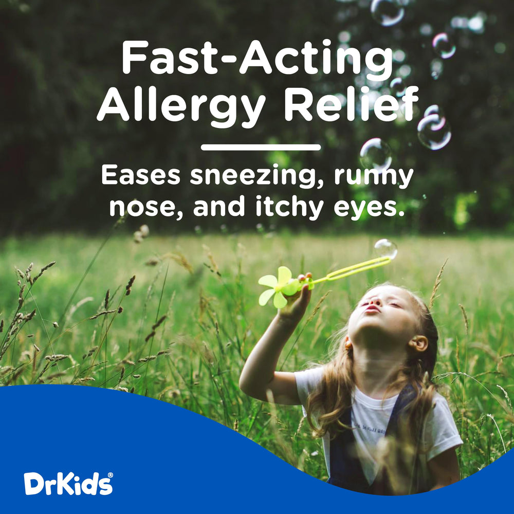 Dr. Kids pre-measured vials packaging for mess-free dosing on the go