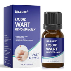 Dr. Luke Plantar Wart Remover packaging shown for convenient at-home wart and corn care.