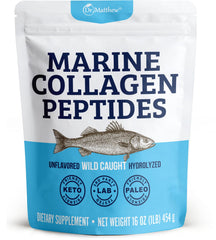 Dr. Matthew Marine Collagen Powder bottle label