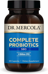 Dr. Mercola Complete Probiotics SBO bottle label