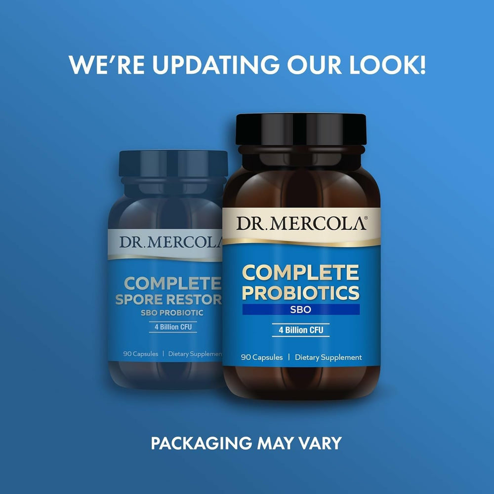 Supplement facts panel for Dr. Mercola SBO probiotic