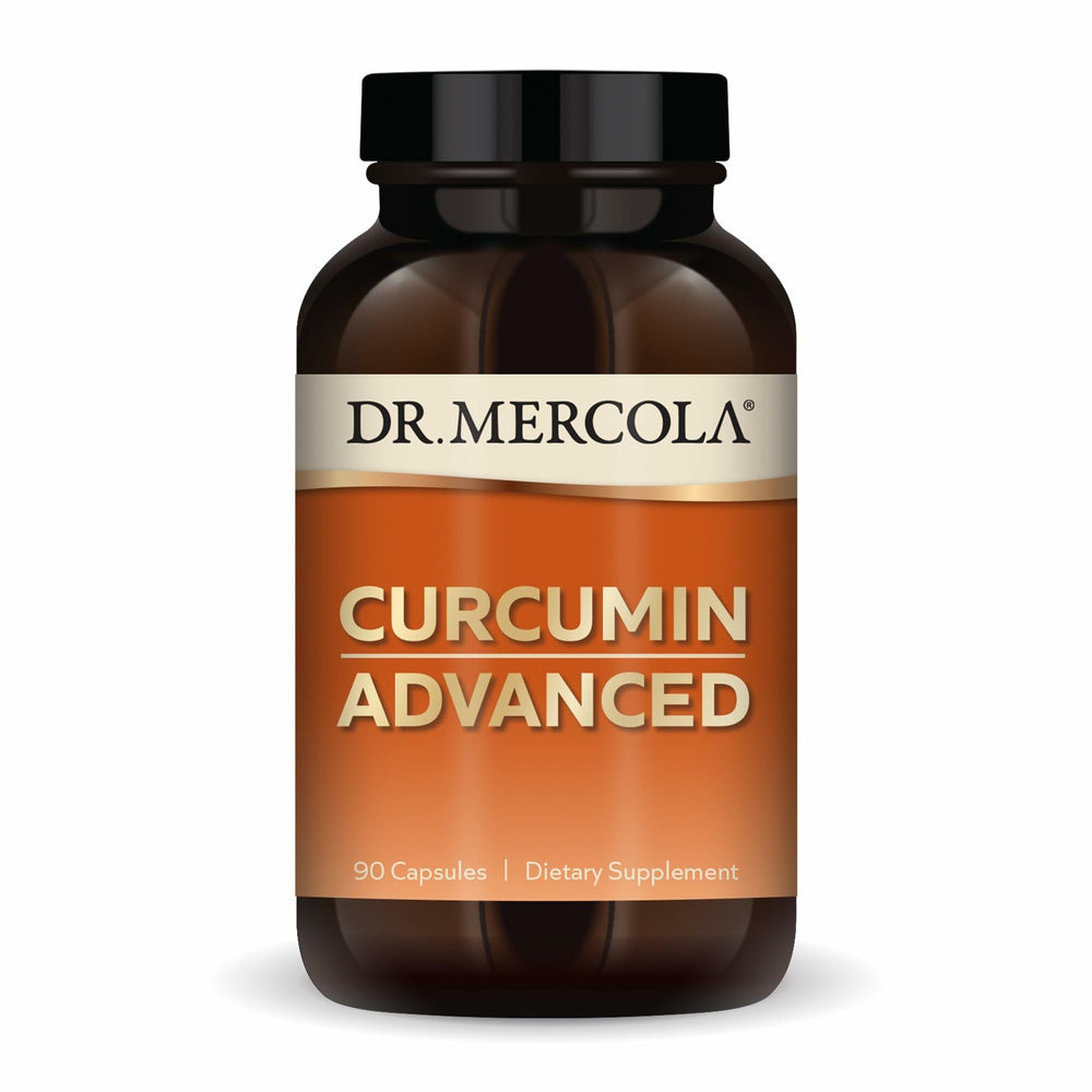 Dr. Mercola Curcumin Advanced bottle front