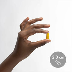 Close-up of Curcumin Advanced capsules