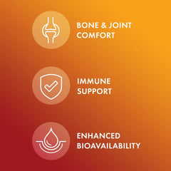 Illustration showing D3 and K2 ingredients and synergy