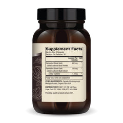 Gentle drying and stability process preserves high quality fermented black garlic