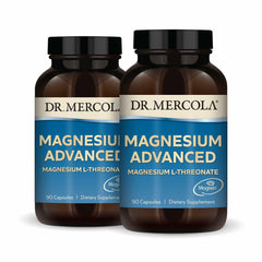 Dr Mercola Magnesium Advanced 2-Pack bottle front view