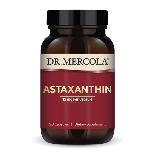 Dr. Mercola Organic Astaxanthin bottle front view