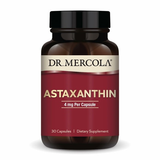 Dr. Mercola Organic Astaxanthin 4 mg bottle