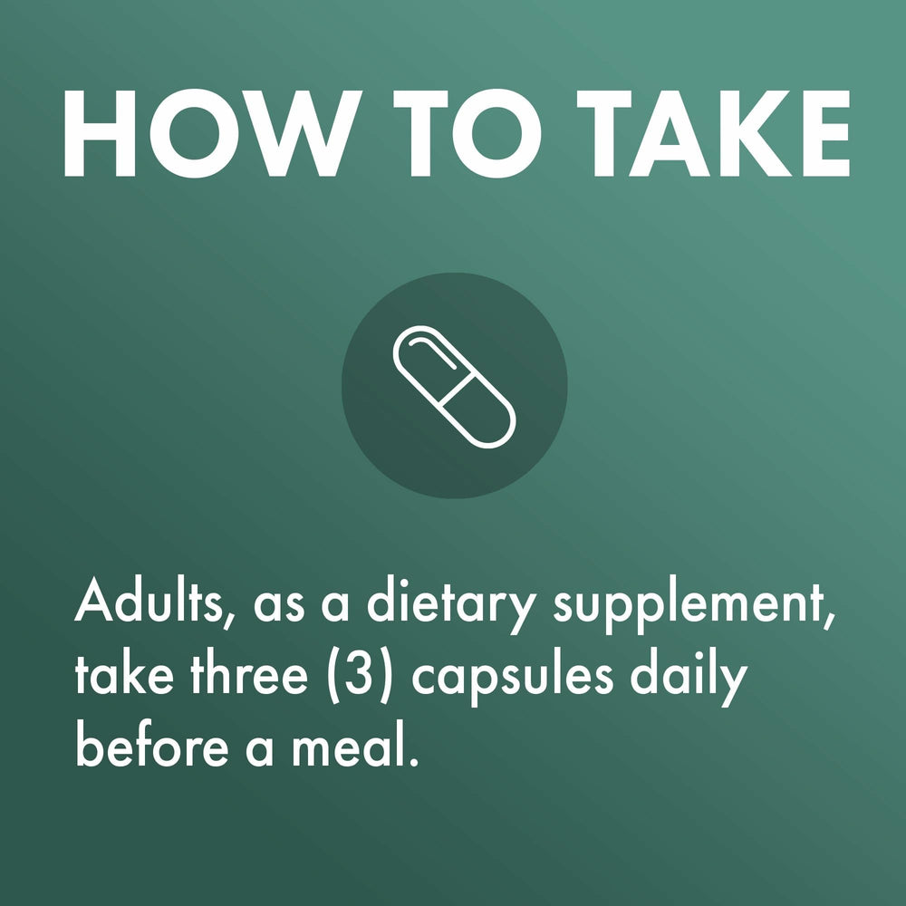 90 capsules per bottle with serving size