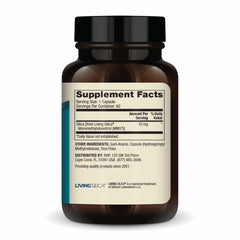 Close-up of ingredients for Dr. Mercola Silica Collagen Builder
