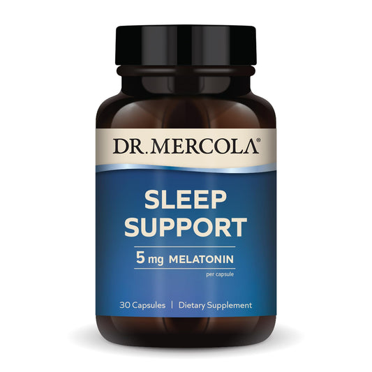 Label image for Dr. Mercola Sleep Support with Melatonin 5 mg
