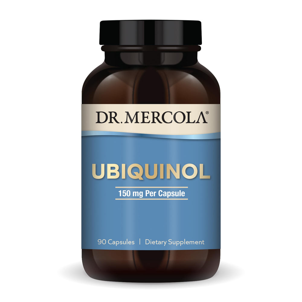 Dr. Mercola Ubiquinol bottle – 150 mg Ubiquinol