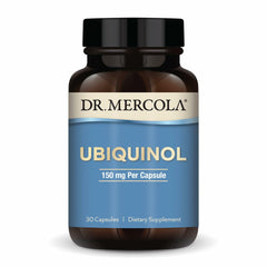 Dr. Mercola Ubiquinol 150 mg bottle with 30 capsules