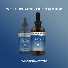 Bottle label displaying USDA Organic and NSF Certified logos