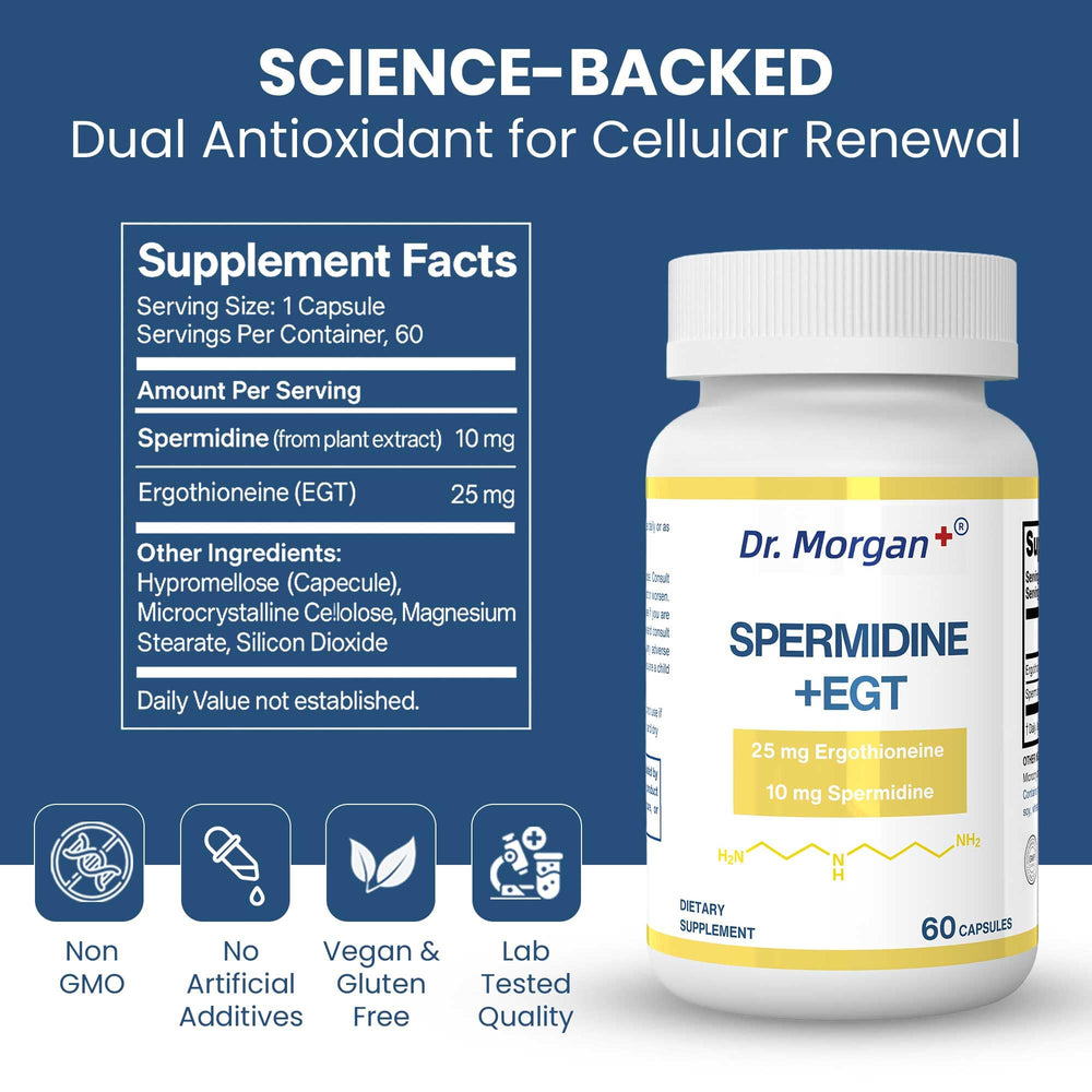 Healthy aging and cognitive health concept with supplement