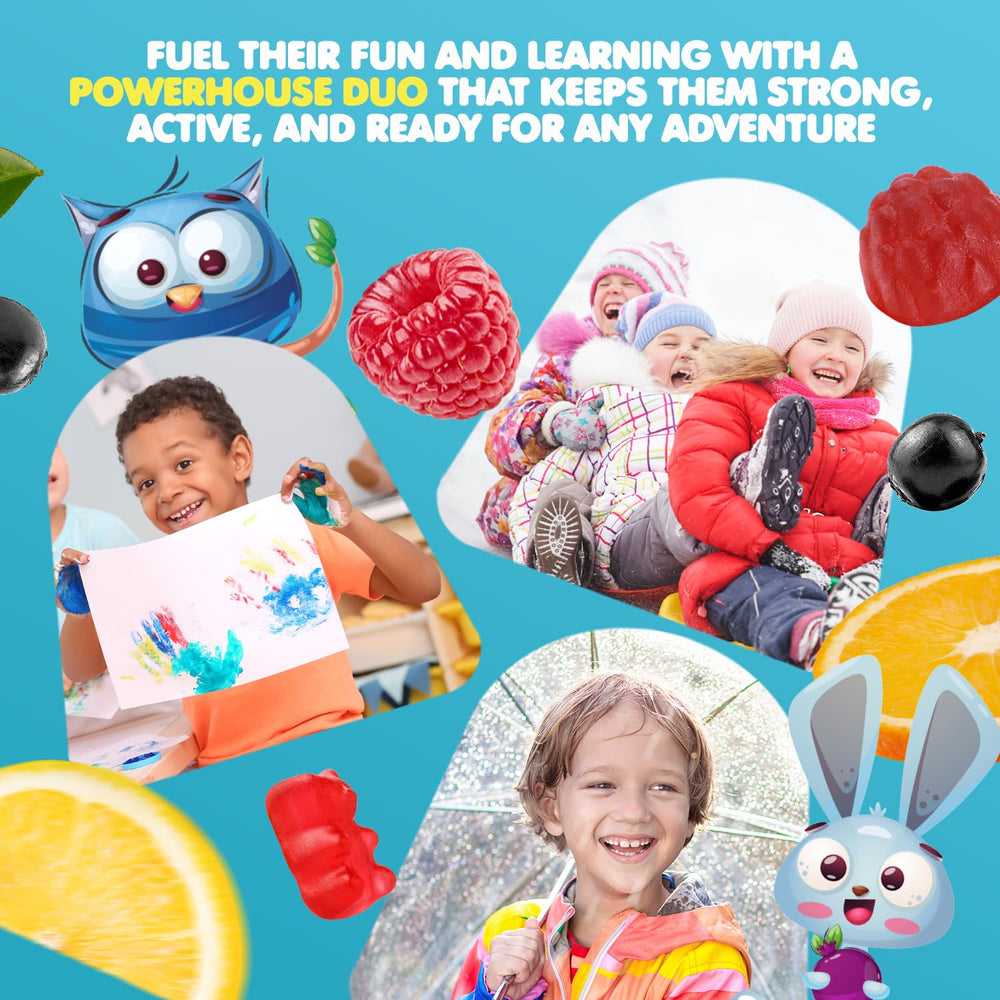 DR MORITZ kids immune support bundle packaging