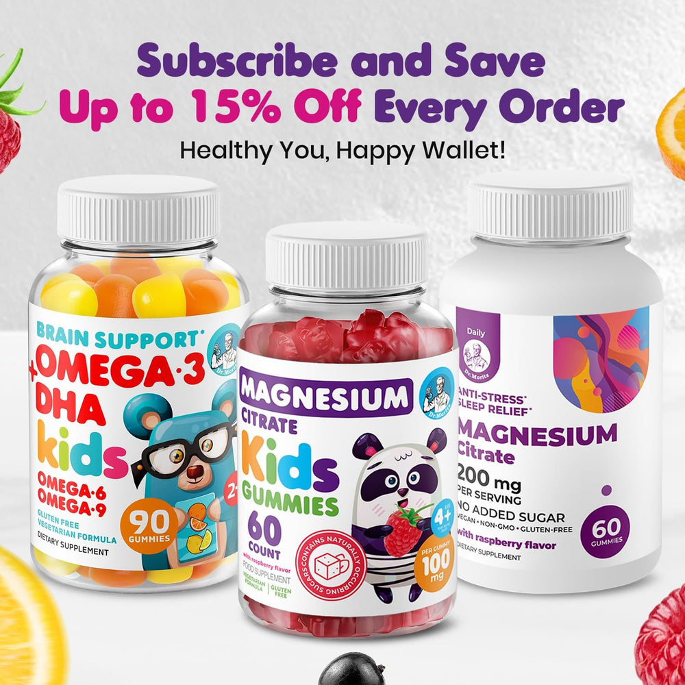 Daily vitamin D3 chewables for kids and adults