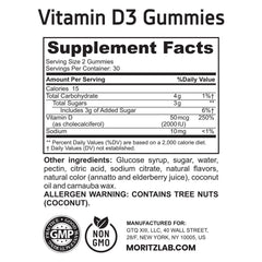 Label highlights non-GMO and dairy-free ingredients