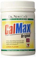 Dr Newtons Naturals CalMax bottle displaying calcium, magnesium and vitamin C