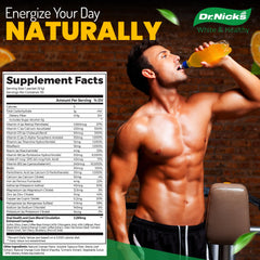 Dr. Nick's Multivitamin Powder packaging and box
