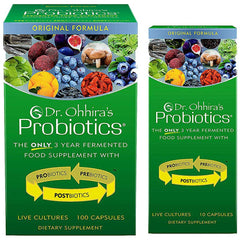 Bottle of Dr. Ohhira's Probiotics Daily Original Formula 100 capsules
