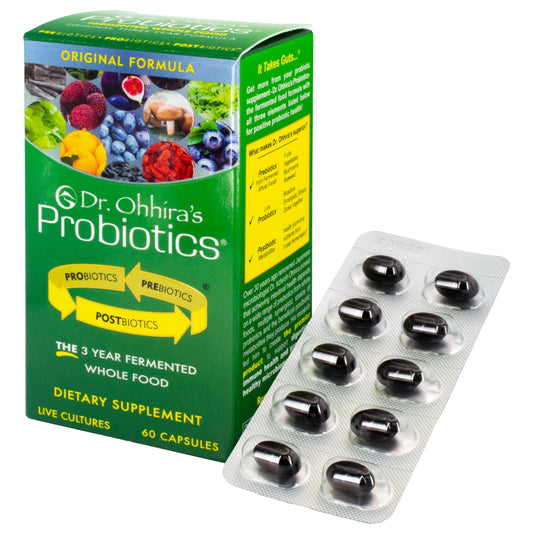 Dr. Ohhira’s Probiotics Original Formula bottle with 60 capsules