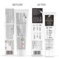 Packaging showing 100ml size and Dr Organic branding