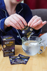 Magnesium and melatonin icons for sleep supplement