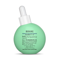 DR.RASHEL serum amber bottle close-up highlighting ceramide complex and hydration.