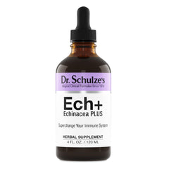 Bottle and packaging of Dr. Schulze's Echinacea Plus