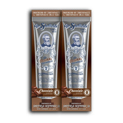 Front view of Dr. Sheffield’s Certified Natural Toothpaste Chocolate 2-Pack