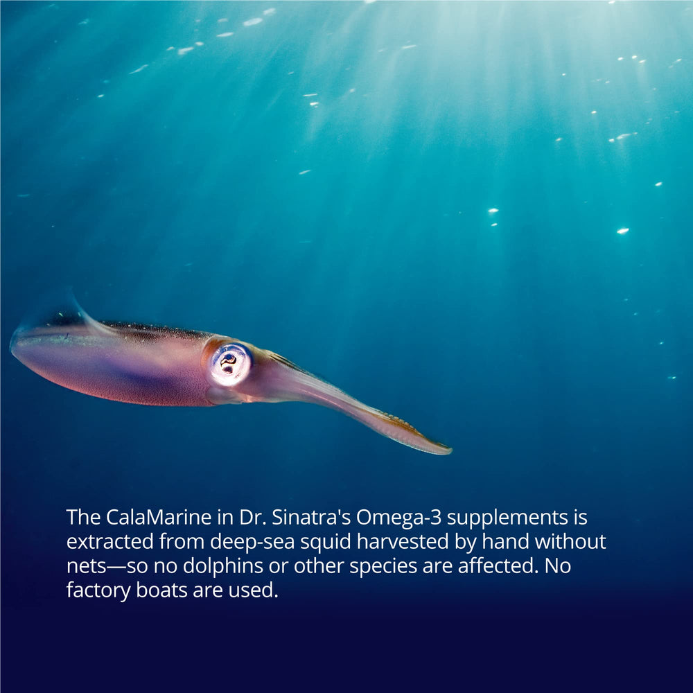No fishy aftertaste and odorless CalaMarine oil
