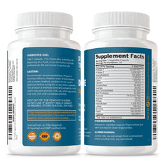 Close-up of Dr. Tobias Digestive Enzymes bottle with label
