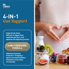 Ingredients including amylase, bromelain, lipase with prebiotics and probiotics