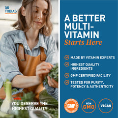 Nutrient icons for vitamins A, B12, C, D3, E and minerals
