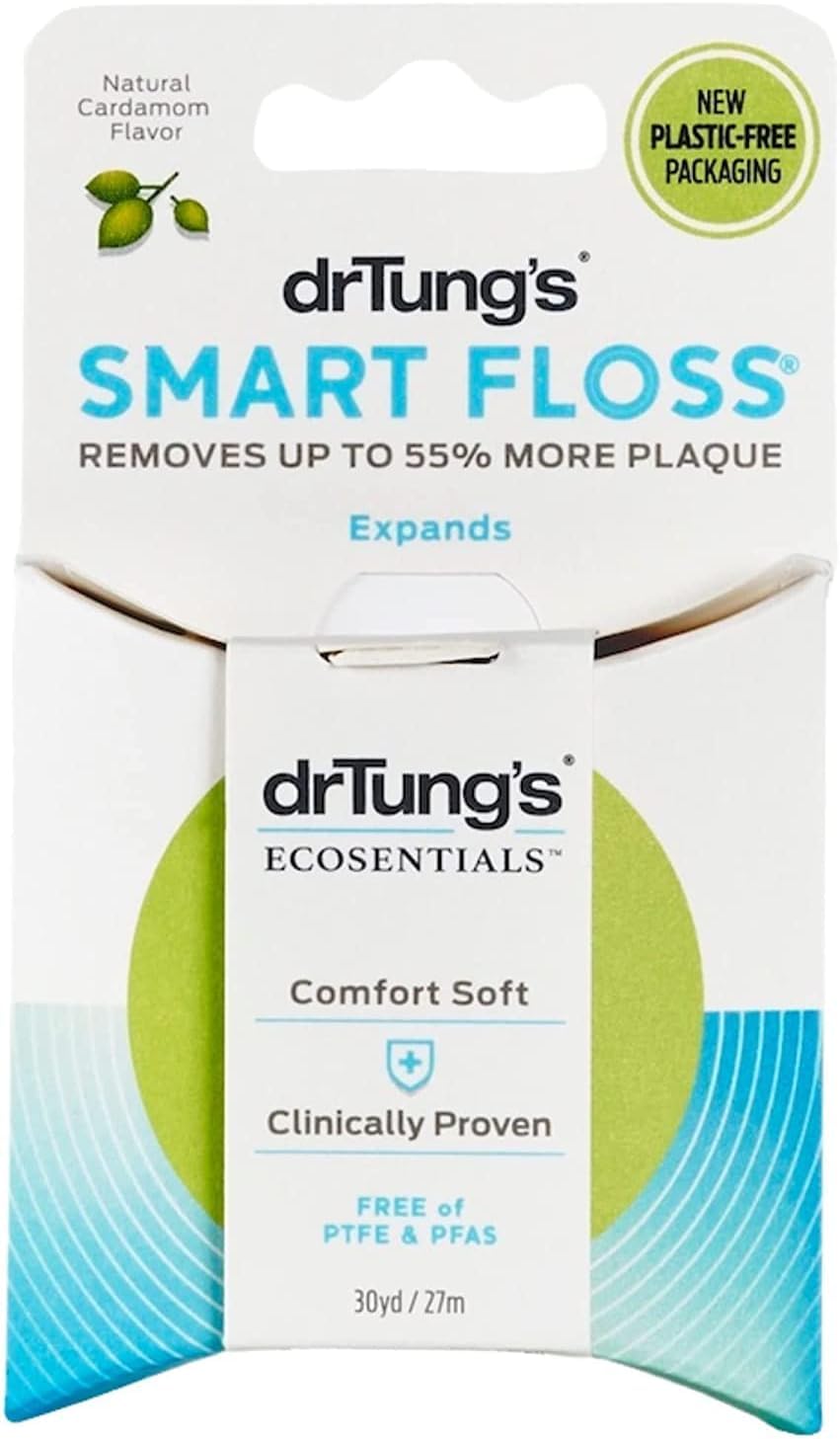 Dr. Tungs Smart Floss 30 Yards Case of 6 - Front box