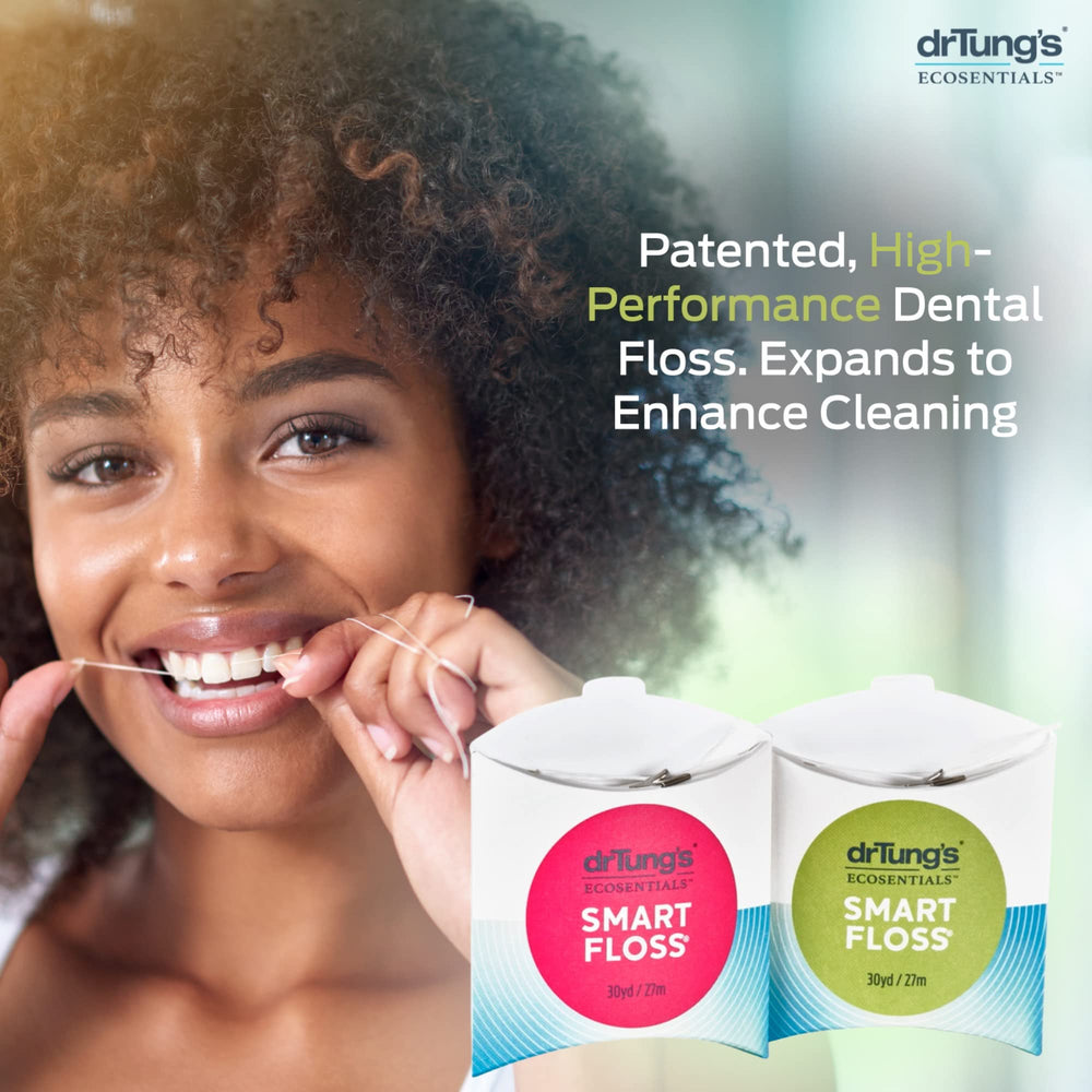 Biodegradable EcoPure dispenser for DrTung's Smart Floss