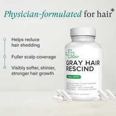 Illustration of antioxidants supporting healthy hair