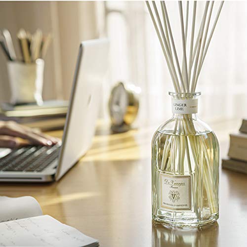 Dr. Vranjes Ginger and Lime diffuser label showcases premium branding.