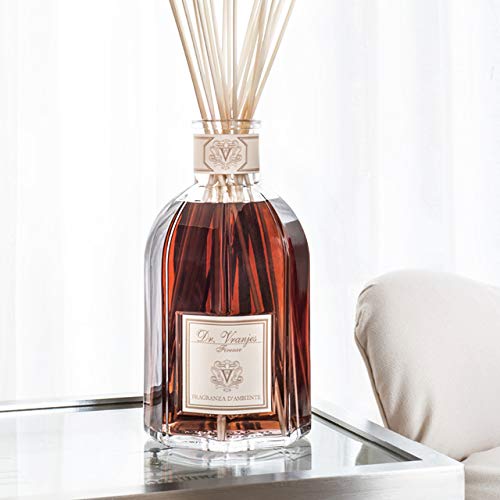 Dr. Vranjes Melograno living room scene illustrating inviting fragrance atmosphere.