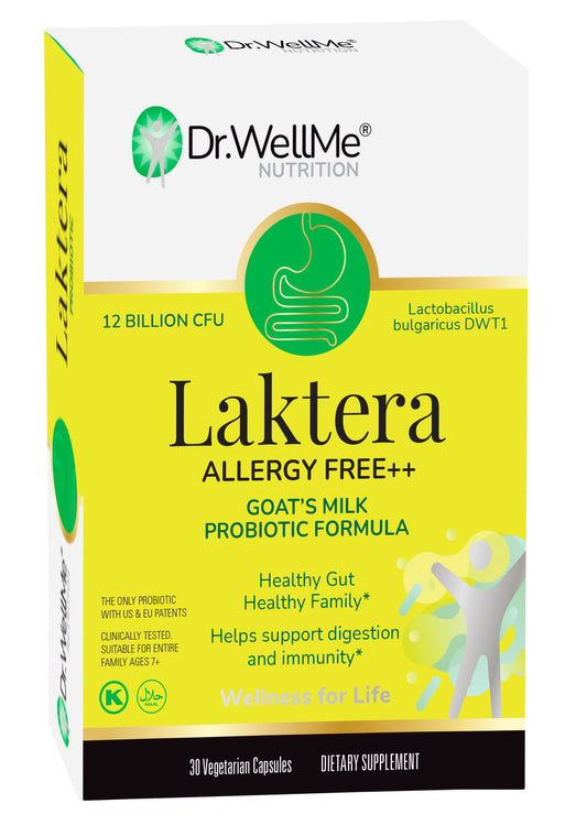 Dr. WellMe Laktera Allergy-Free Probiotics bottle
