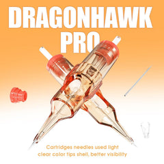 Dragonhawk Pro membrane backflow protection demonstrating cleaner ink flow during sessions