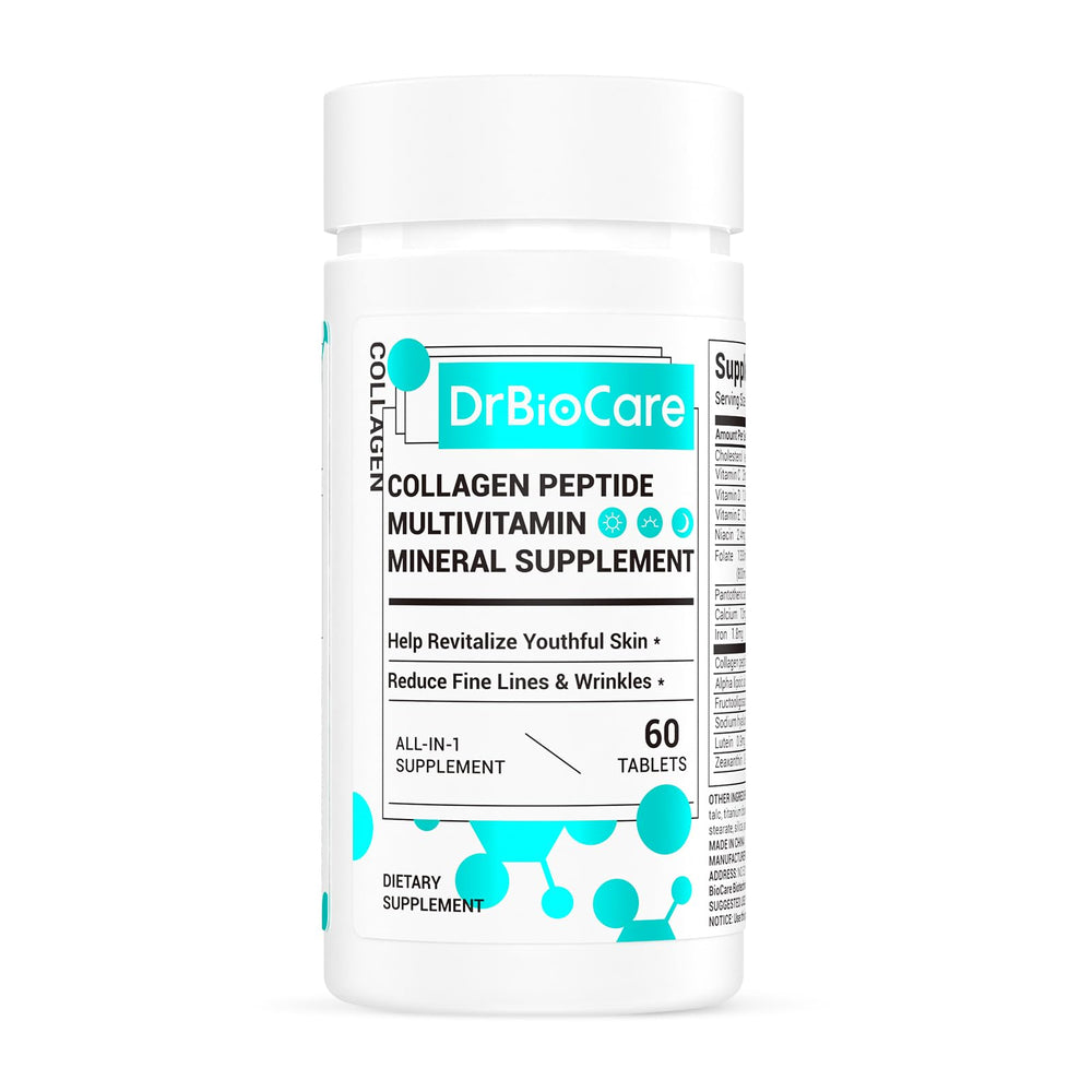 DrBioCare Collagen Peptides for Women bottle front view