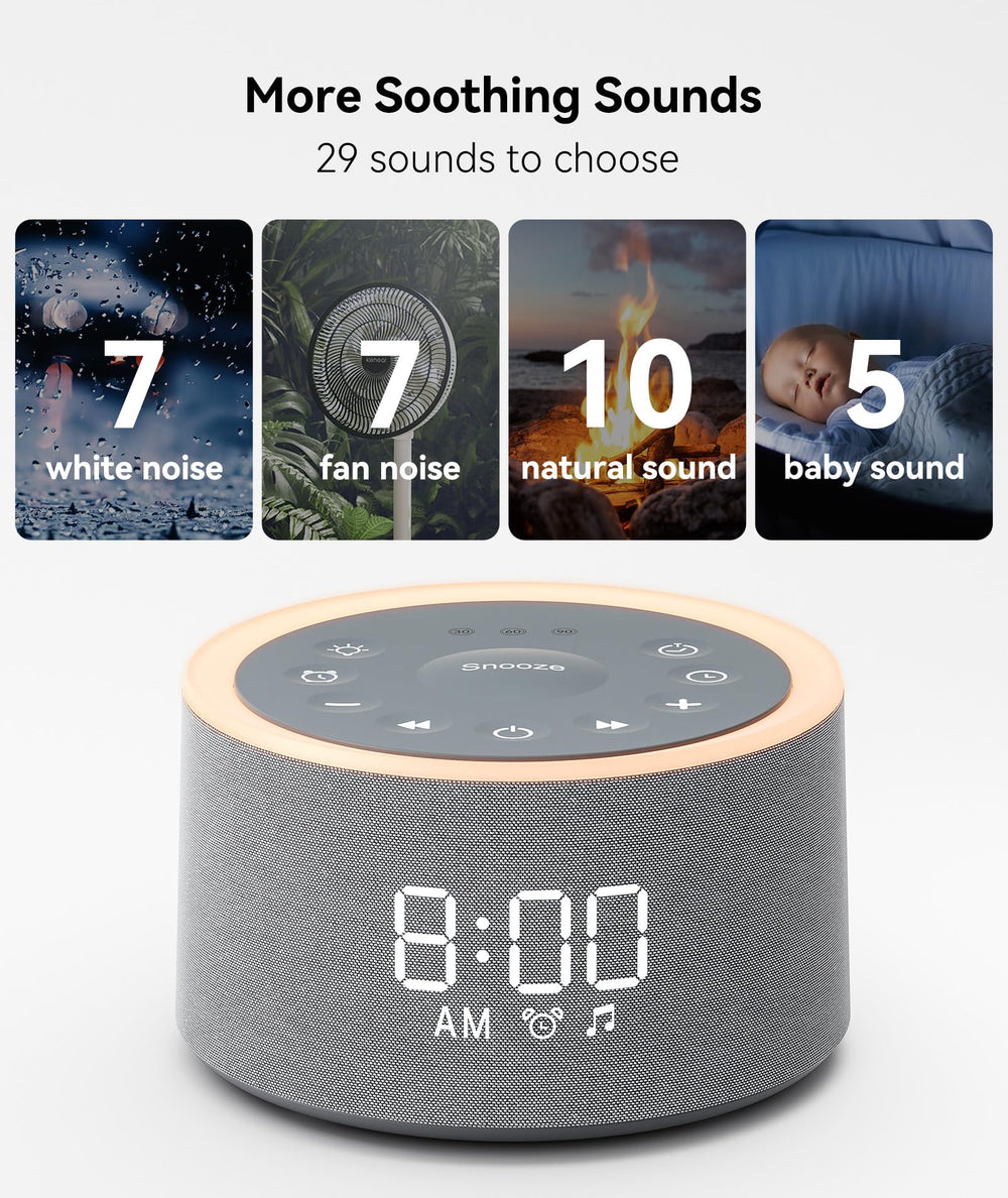Dreamegg D1+ warm night light provides cozy ambience for bedtime routines