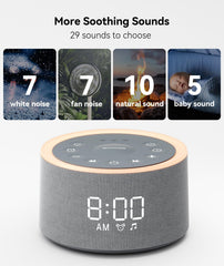 Dreamegg D1+ warm night light provides cozy ambience for bedtime routines